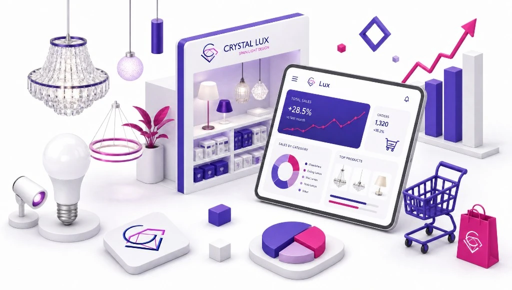 Lux — мобильное приложение для «Кристалл Люкс»