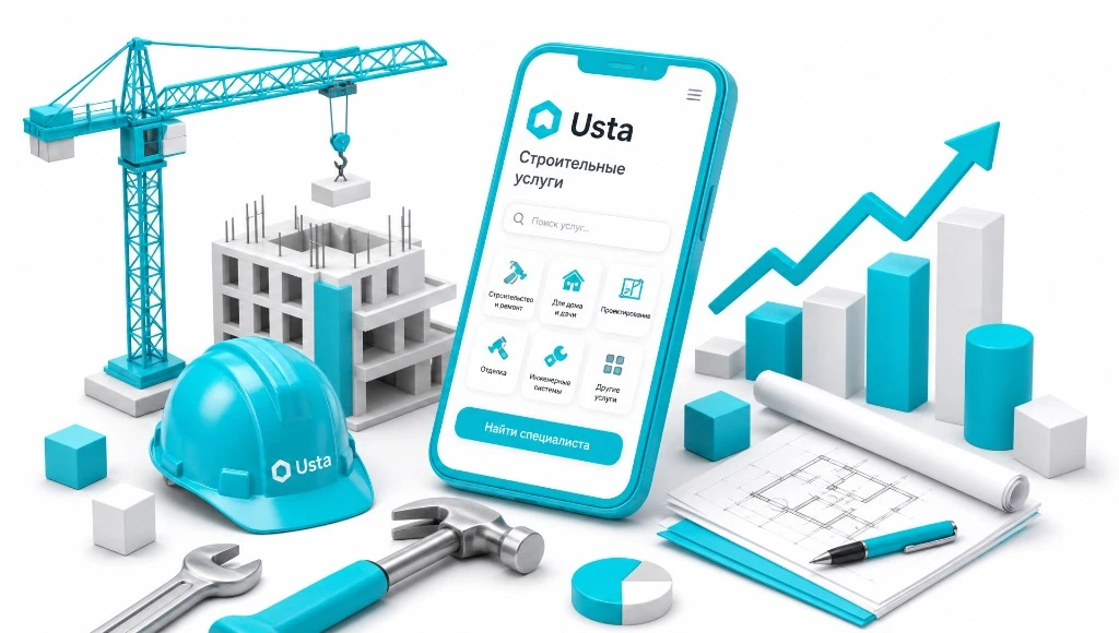 Usta — экосистема для рынка строительных услуг